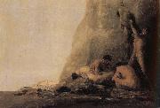 Francisco Goya Cannibals preparing their victims oil